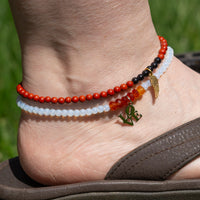 Red Jasper Protection Anklet