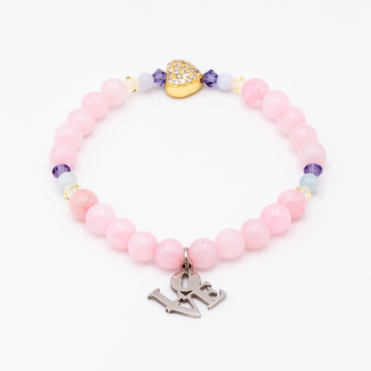 Rose Quartz - Love Bracelet