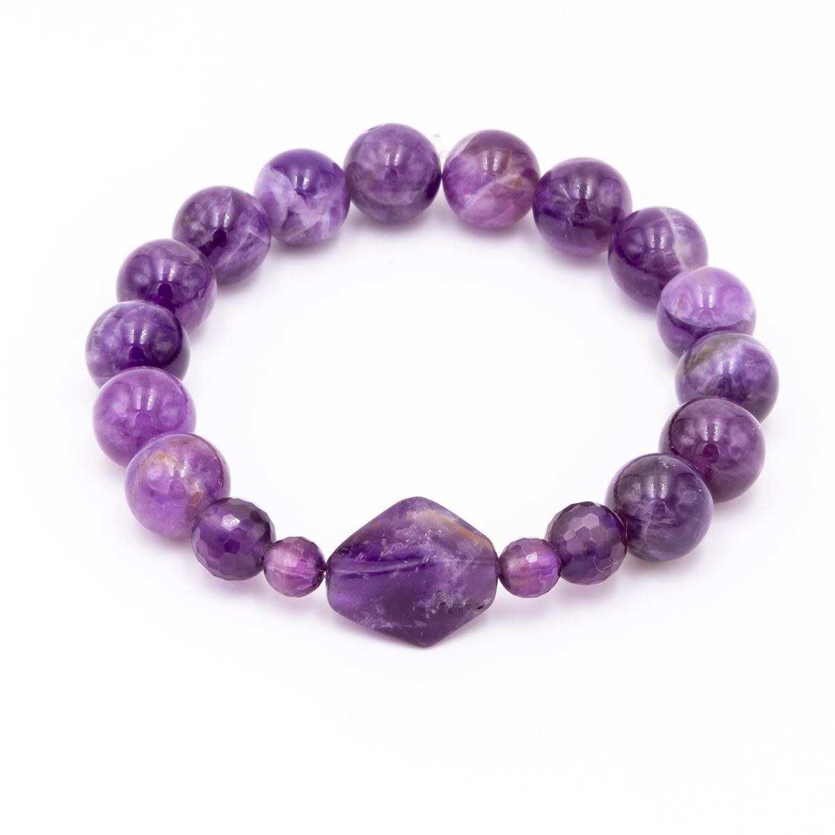 Amethyst - Amethyst  Bracelet