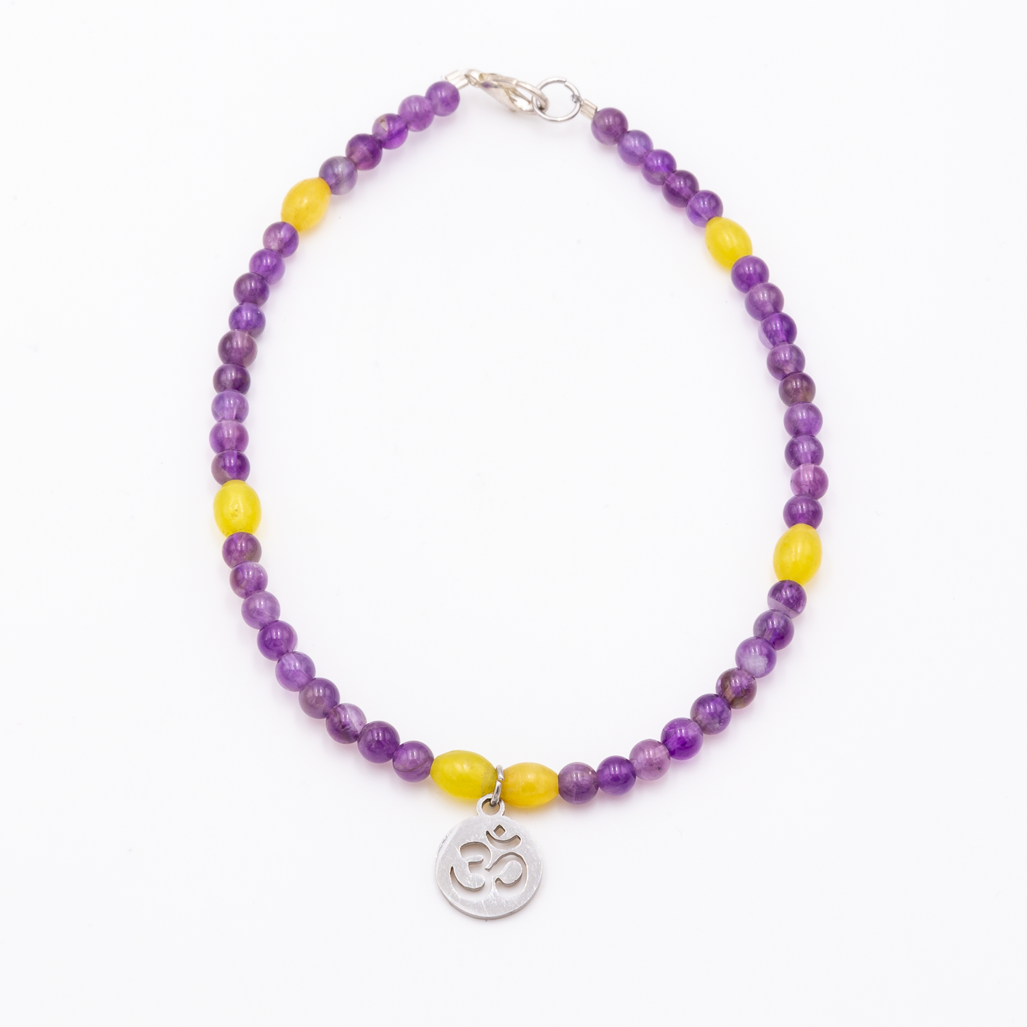 Amethyst - Jade Anklet