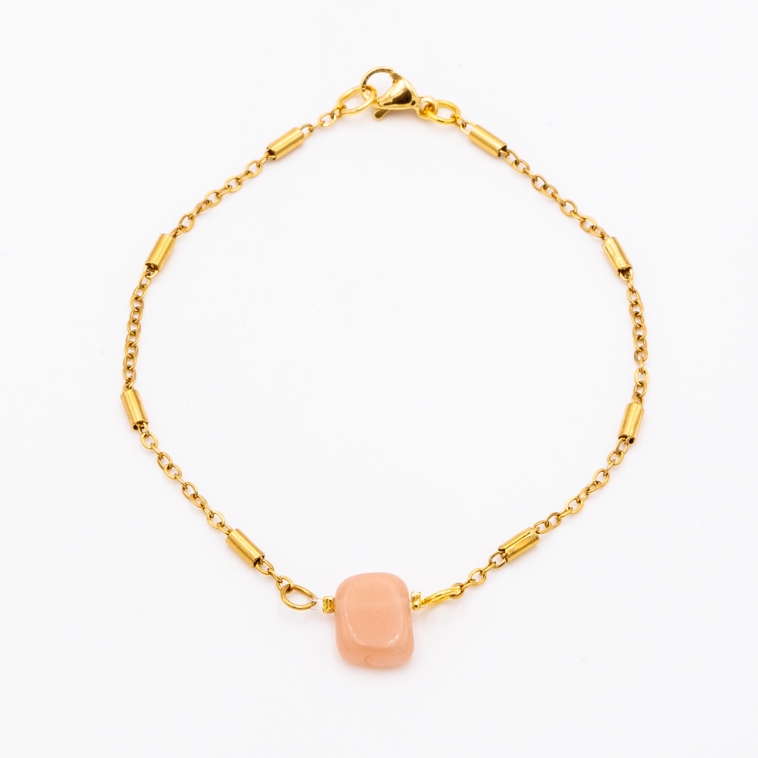 Sunstone - Barrel Bracelet