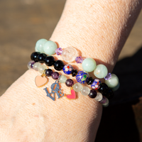 Fluorite - Love Bracelet