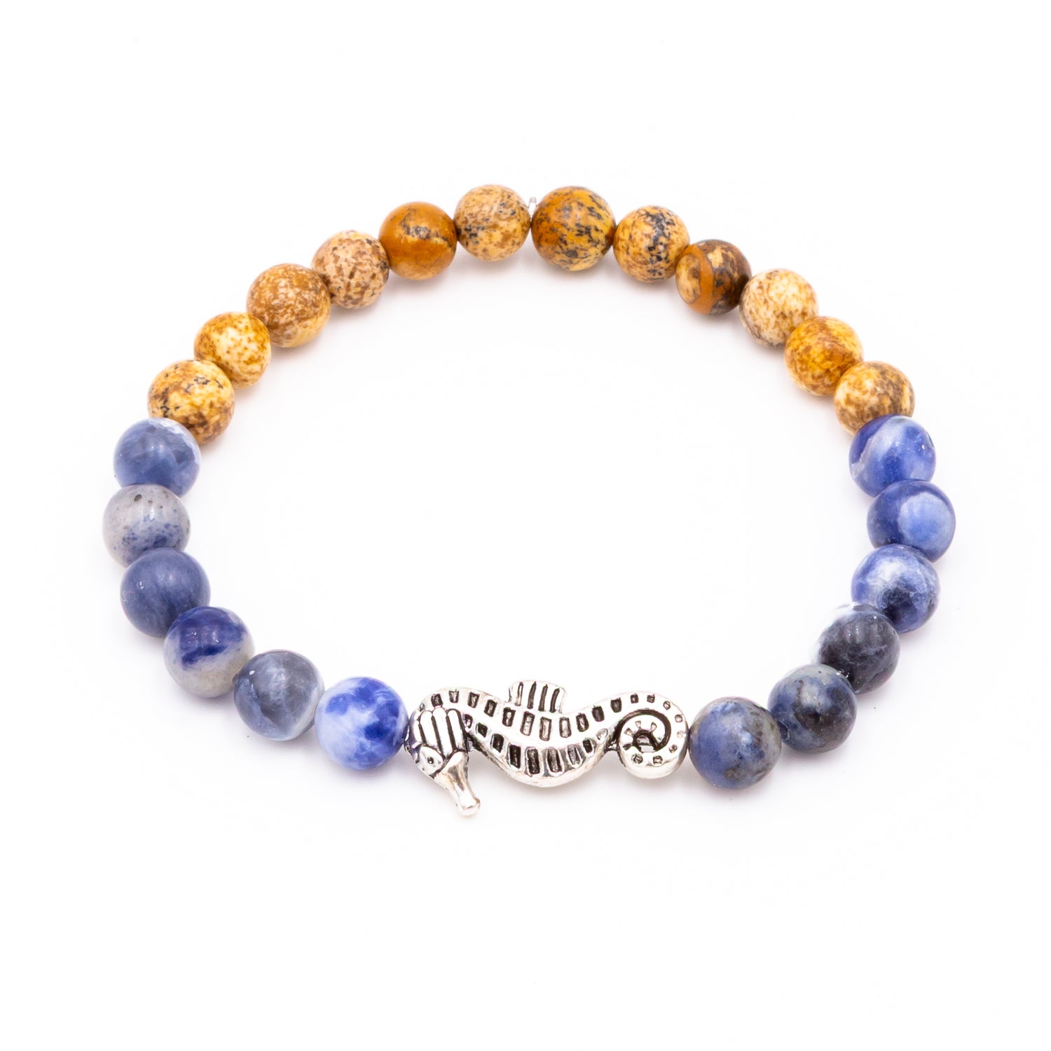 Sodalite - Picture Jasper Bracelet